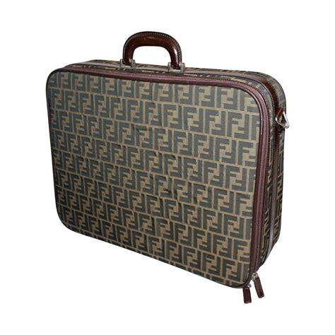 fendi trolley suitcase|vintage fendi luggage.